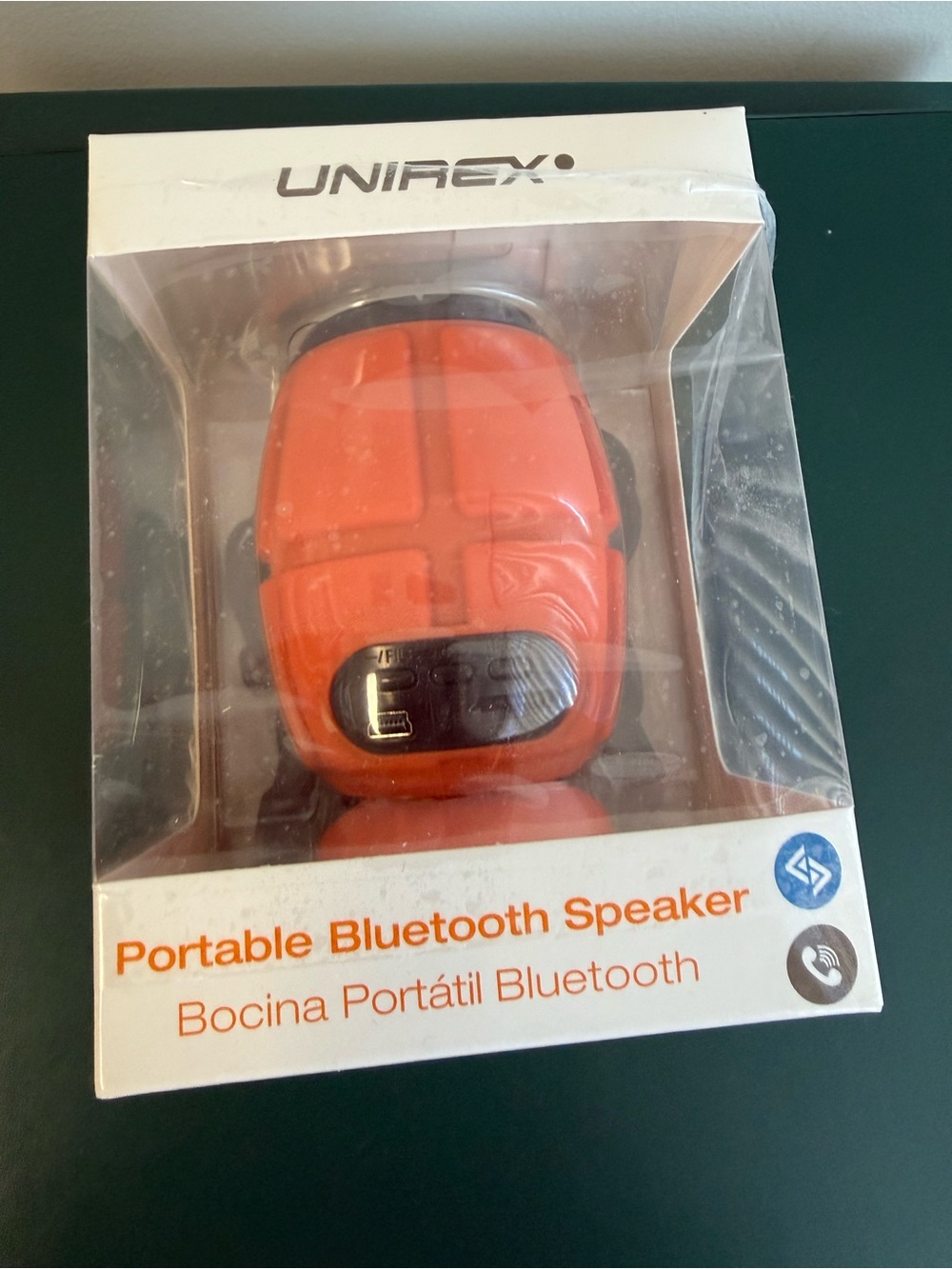 Portable Bluetooth Speaker - Orange